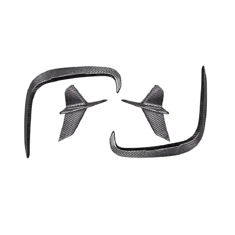 Dry Carbon Car Styling Accessories Front Bumper Canards Rear Bumber Splitter for BMW 8 Series G14 G15 G16 2018-2024