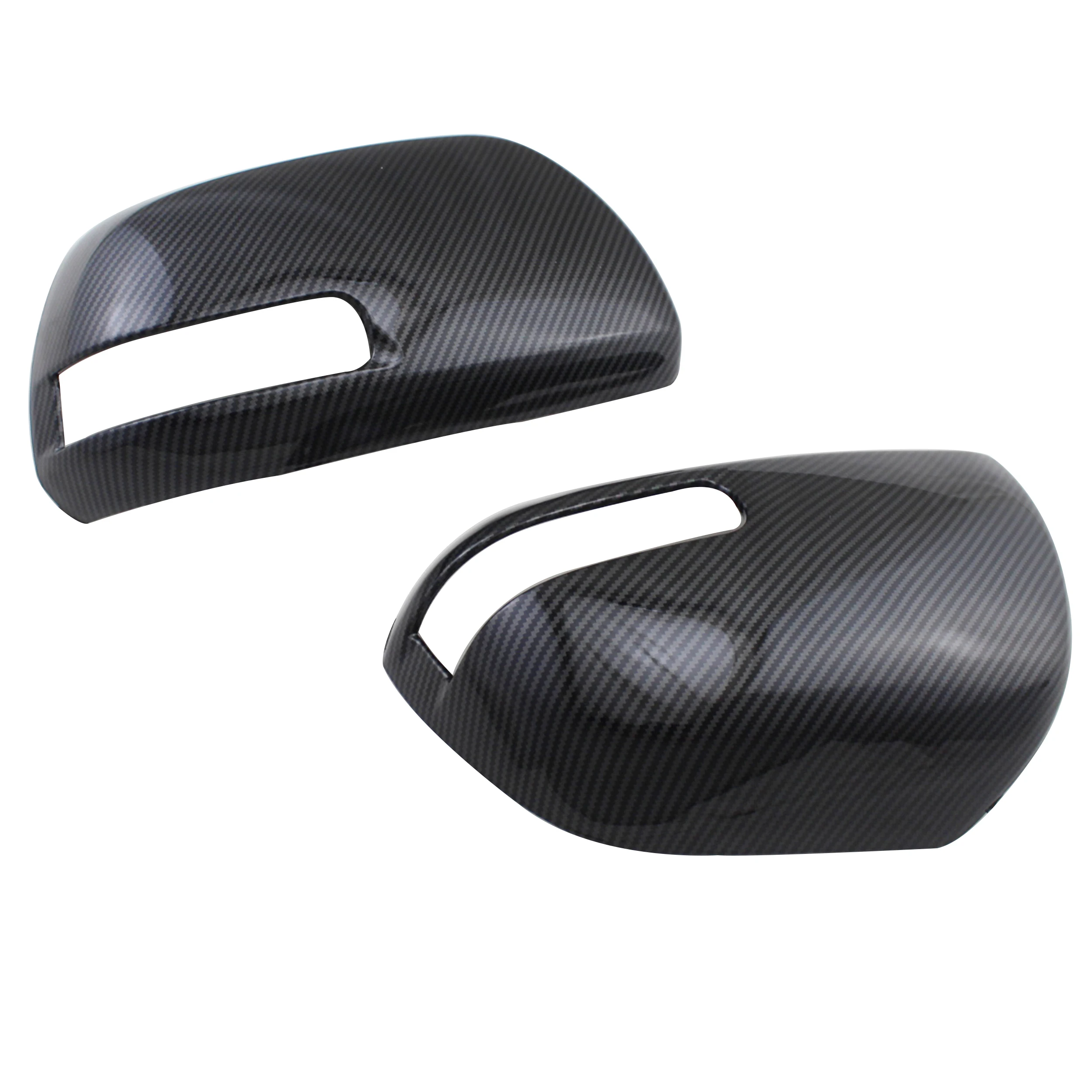 For Toyota Voxy Vigo Fortuner Alphard Noah Vellfire Estima Vanguard ACR50 2pcs Carbon fiber Door Mirror cover