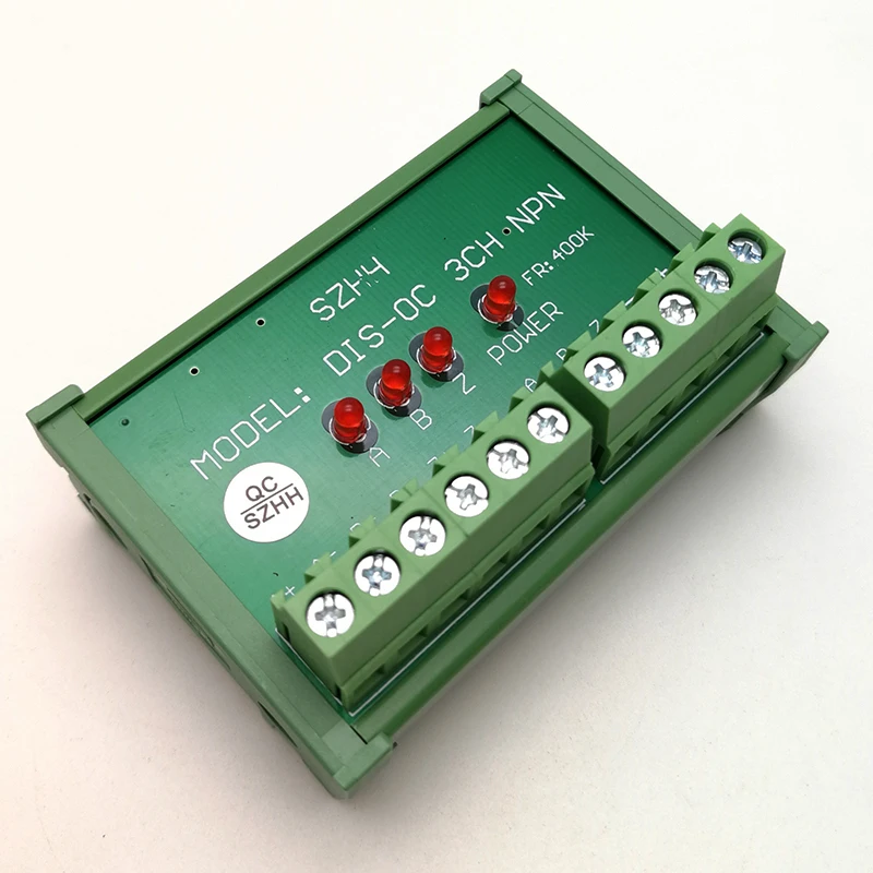 

Servo encoder conversion Differential to collector Differential to single-ended input/output isolation NPN output