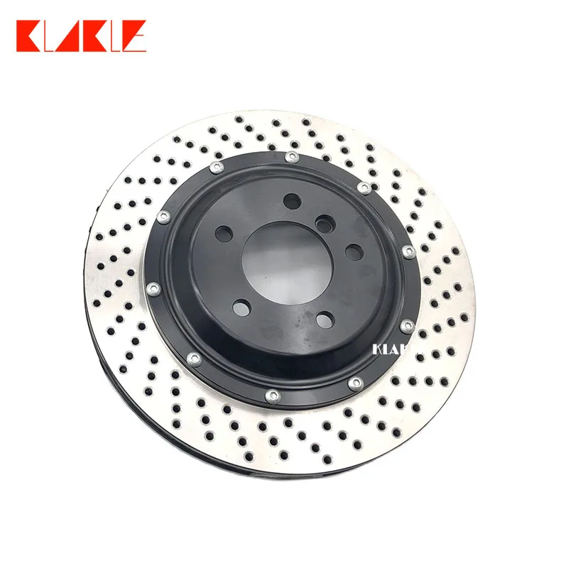 

KLAKLE Racing Car Used Brake System 355*32MM Brake Disc Center Bell 6 Pots Brake Caliper For Audi S4 B7