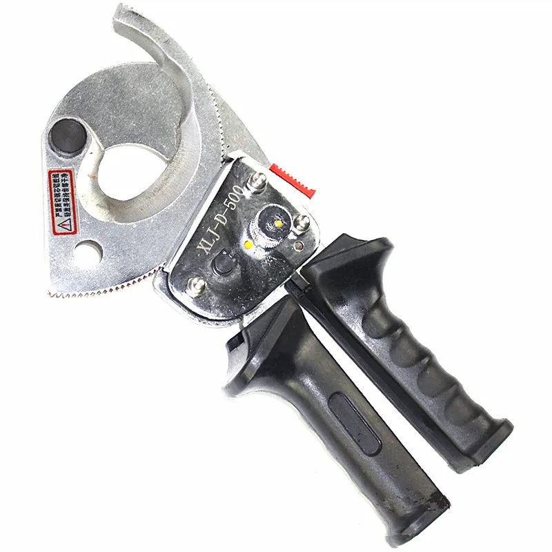 XLJ-D-500 Ratchet Cable Cutters Wire Cutters With Telescopic Handle For 500mm2 Cu/Alu Cable