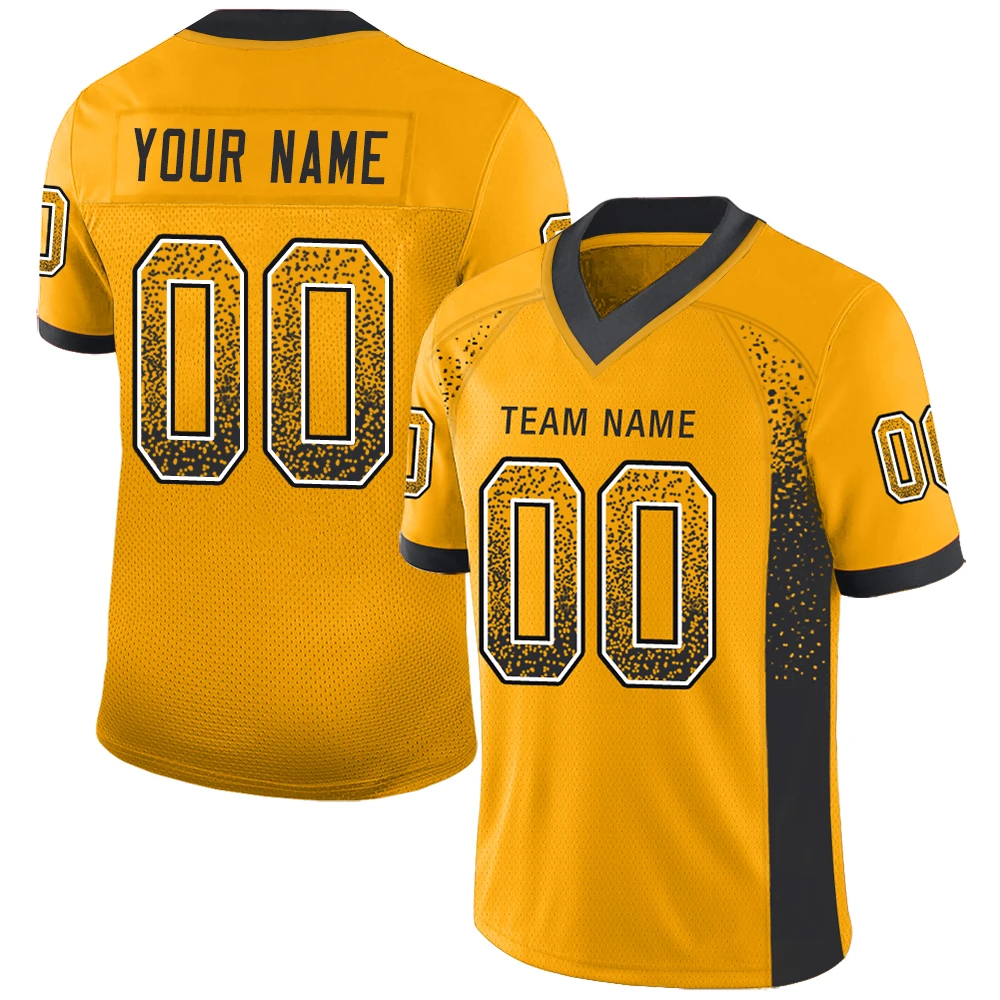 Custom American Football Jersey College League Football Shirt Sublimation Printing Team Name Number Rugby Jersey Fan Gift for Me