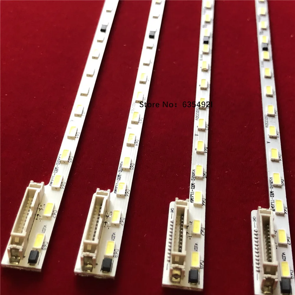 10PCS LED Backlight strip For V500H1-ME1-TLEM9 TLEM7 LCD-50V3A 50E5DHR 50E510E LE50H454E 50PFF5150/T3  LCD-50NX100A V500HJ1-ME1