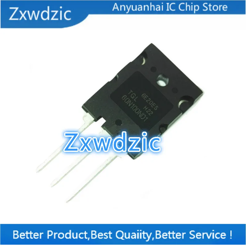 Zxwdzic 10pcsnew Imported Original TGL60N100ND1 60N100 TO-3P IGBT Single Tube 60A 1000V Welding Machine Commonly Used Transistor