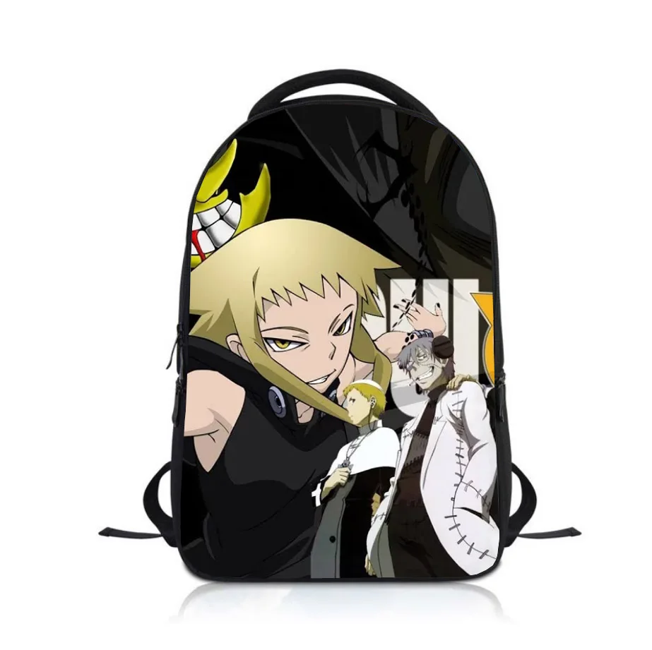 Anime Soul Eater Studenten Rucksack Schule Tasche Kinder Cartoon Rucksack Jungen Mädchen Rucksack Kinder Bookbag Satchel