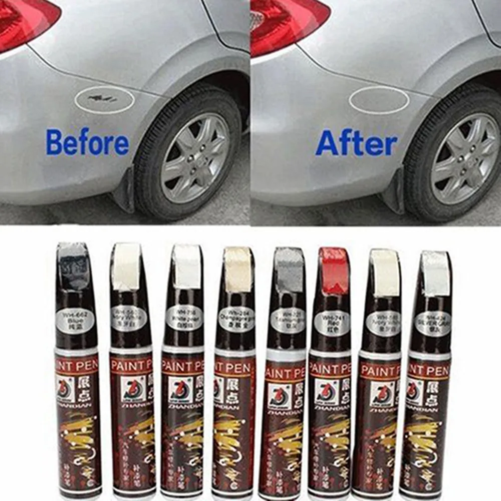 Universal Car Color Paint Repair Scratch Remover Colorful Paint Pen Touch Up Remover Applicator Tools Automobiles Paint Care