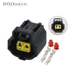 1/5/10/20/50 Sets 2 Pin Tyco Camry Corolla Water Temperature Sensor Female Black Connector Wiring Plug 178390-2 For Toyota