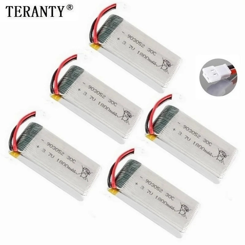 Upgrade 3.7v 1800mAh Lipo Battery for KY601S SYMA X5 X5S X5C X5SC X5SH X5SW M18 H5P RC Quadcopter Spare Parts