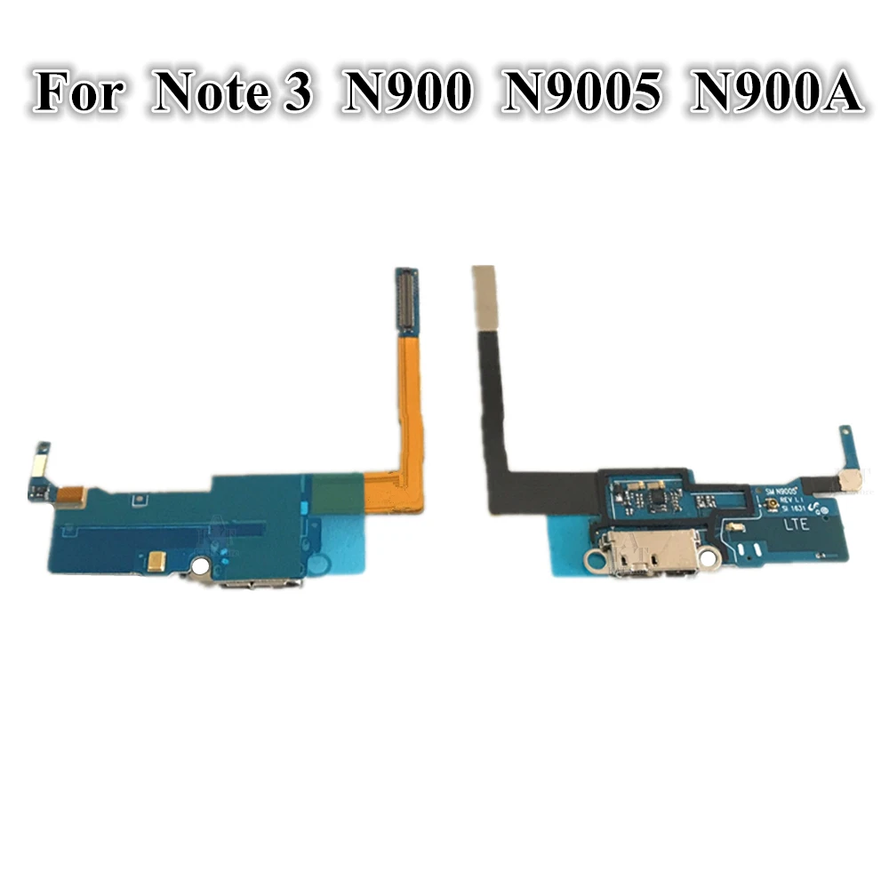 5Pcs Replacement New USB Charging Port Dock Microphone Connector Flex Cable For Samsung Galaxy Note 3 N900 N9005 N900A T P