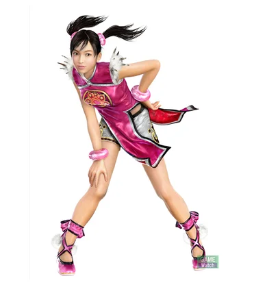 Tekken ling xiaoyu LiLi Costume Cosplay set completo con cinturino per capelli