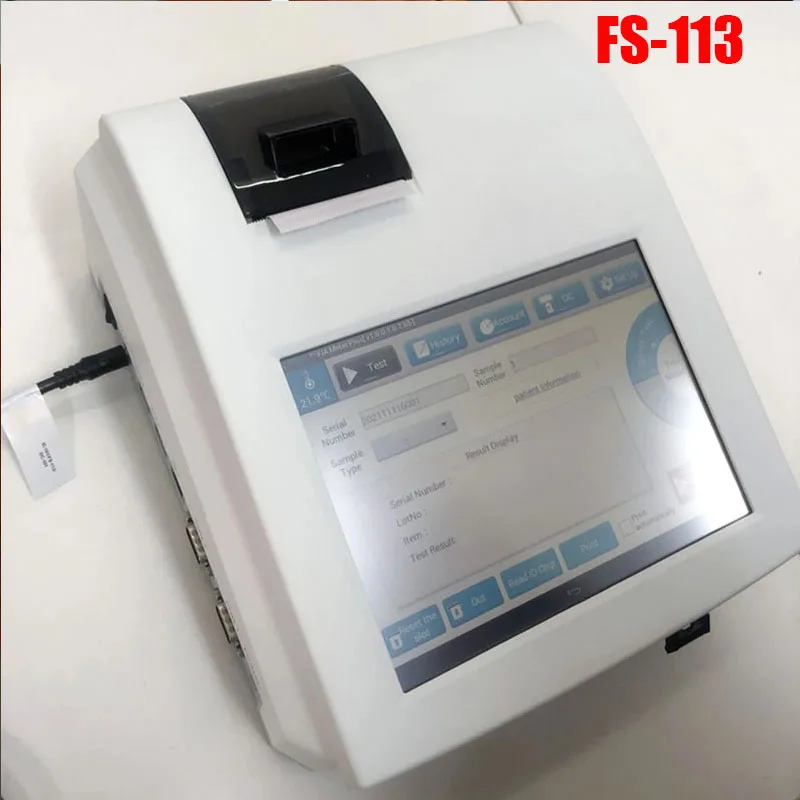 Wondfo Finecare Immunoassay Analysing System FIA Meter Plus FS-113 FS-114 Portable Chemistry analyzer Test Hormone Progestrone