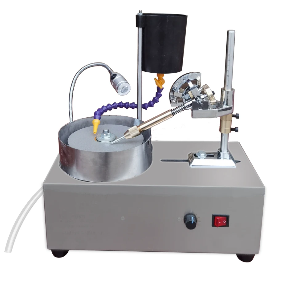 Jewelry Lapidary Machine Gemstone Faceting Polishing Machine Jade Gem Processing Grinding Equipment