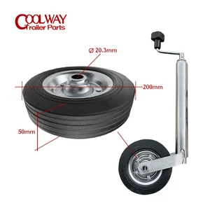 Ersatz des Reserverads für Anhänger, Jockey -Rad, Wohnmobil -Wohnmobilkomponenten, Wohnwagensteile, Zubehör, 200x50 mm 8 Haupthandtuchräder - №5