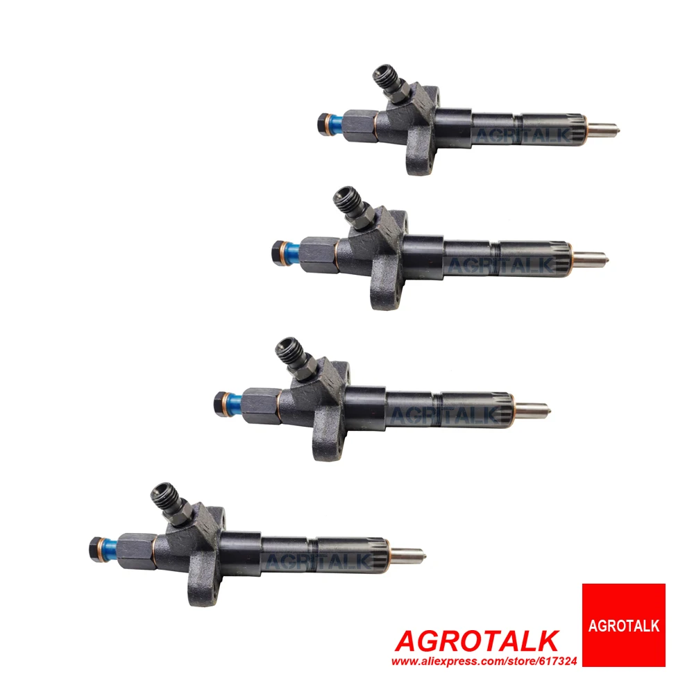 

set of fuel injectors (four pieces for one engine) for Yangdong YND485 (Direct injection model), part number: