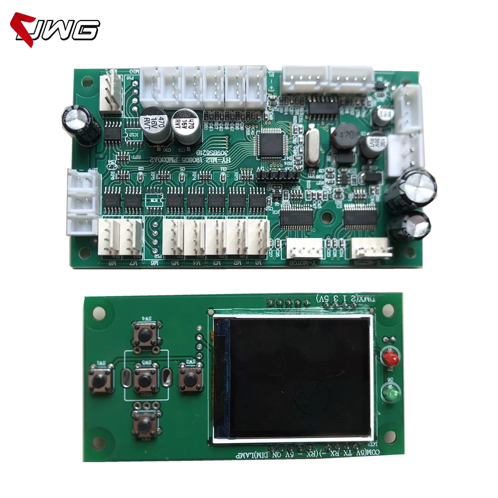 HY-CJ 230W Beam Light Wedding Bar Ktv Stage Lighting Motherboard DMX Control Display Board Main Board HY-M12 190606 PM030A2