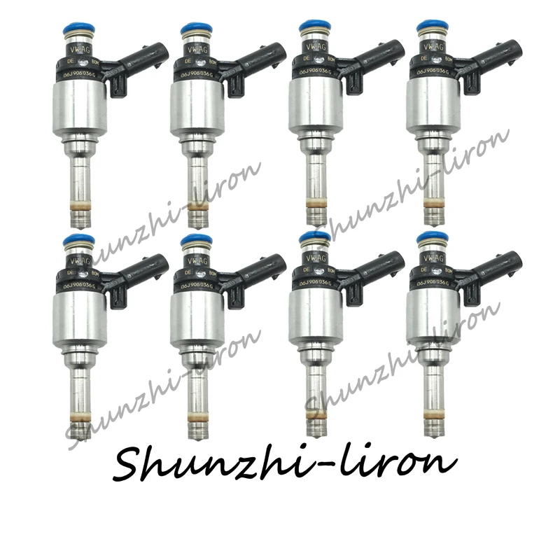 

8pcs Fuel Injector for Volkswagen Passat MAGOTAN Tiguan A4L 2.0T Pa nozzle 0261500168 06J906036G