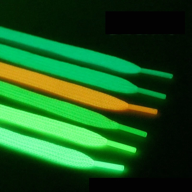 6 Color Luminous Color Shoelace 3M Reflective Shoelace Sports Night Running Safety Shoelace Flat Shoes Sports Shoelace Glow