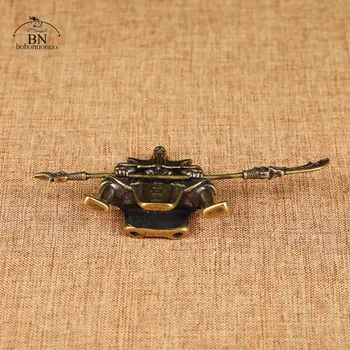 古銅關公像擺飾 純銅佛像微縮模型 居家裝飾配件 手工藝品收藏品 8 最佳銷售 關公 - №8