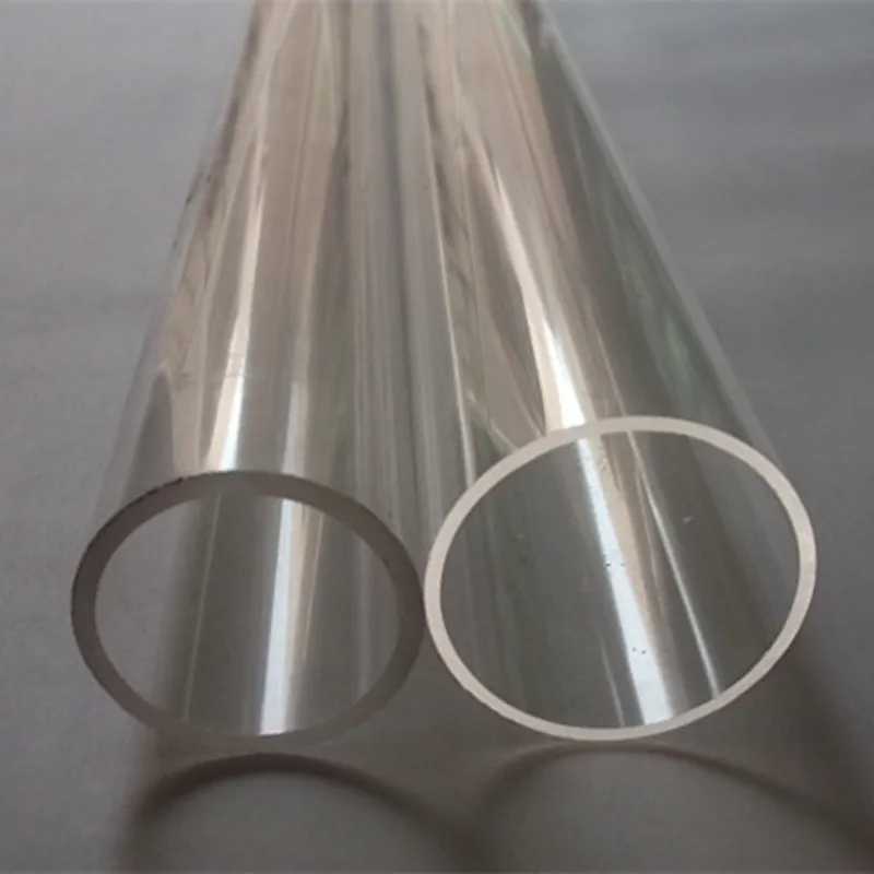 Acrylic Tube High Transparent Decorative Lighting LED Lampshades Pipe Plastic Clear Tubing Diameter 35/40/50/60/70/80/90/100mm