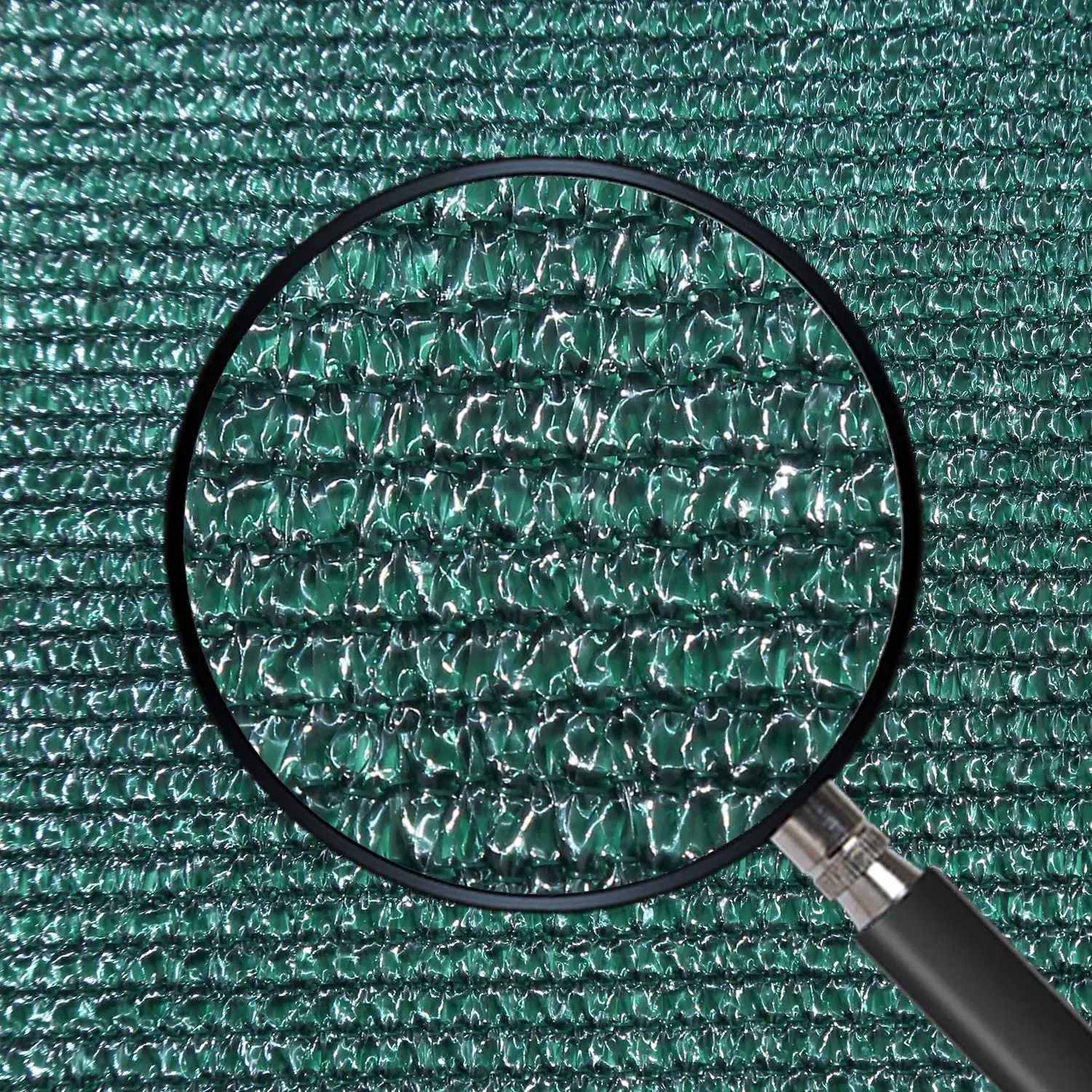 Green 6’x50’ Fence Privacy Screen Heavy Duty Garden Fence Mesh Shade Net Cover for Outdoor Wall Porch Patio Backyard Balcony