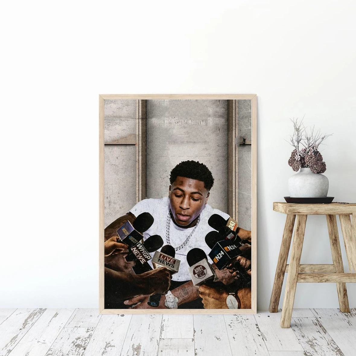 Youngboy never broke agaアルバムポスターai youngboy 2,歌手ラップ,ヒップホップポップミュージックスター,キャンバスポスター,フレームなし