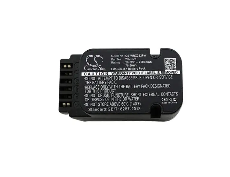 

cameron sino 2500mah battery for WORX Landroid L1500i M500 WG754E WG790E.1 lawnmower WG783E WG790E WG790E.1 WG791E WG791E.1