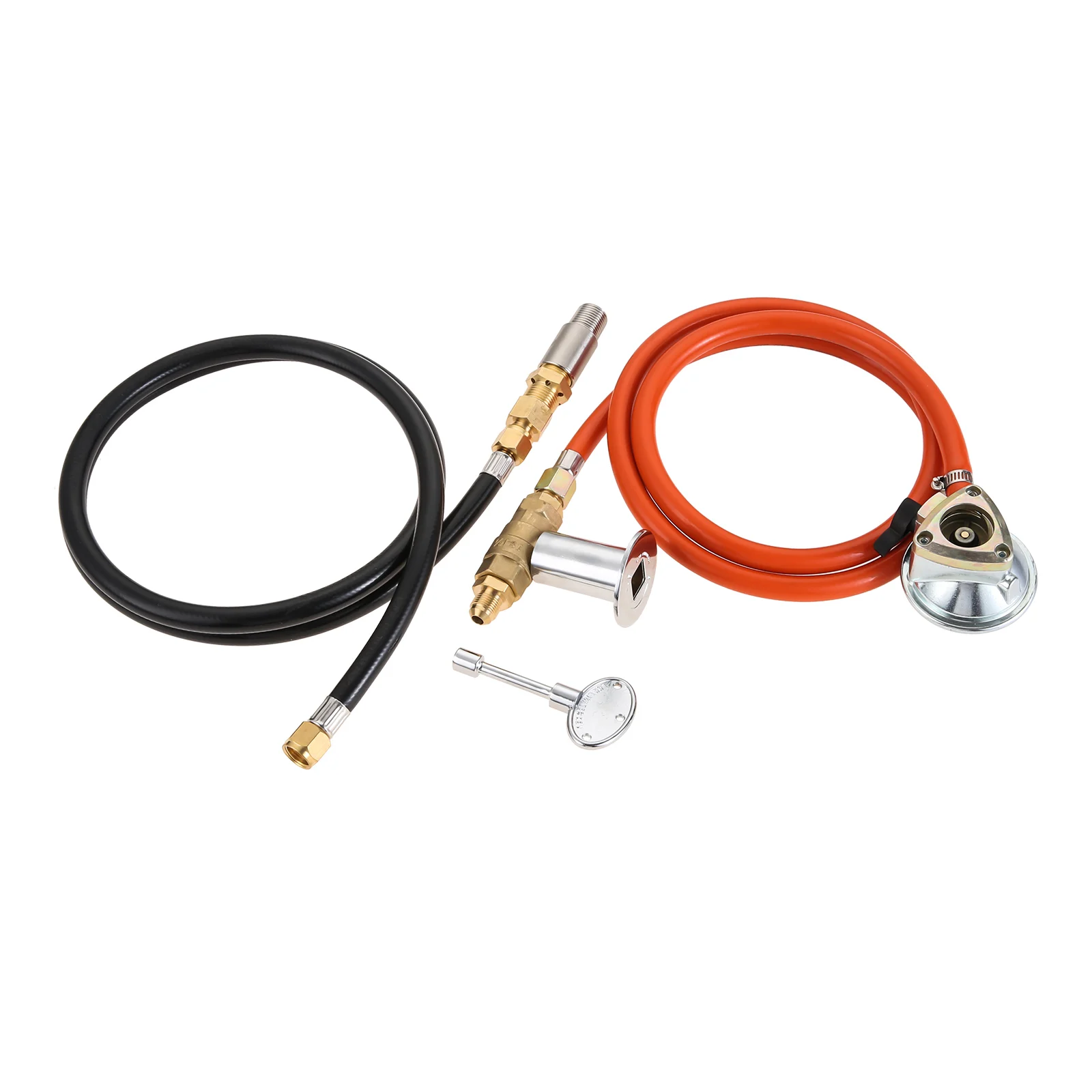 프로판 파이어핏 가스 제어 어셈블리 키트, 공기 믹서 밸브, 영국 최대 90000 BTU 용 레귤레이터 포함