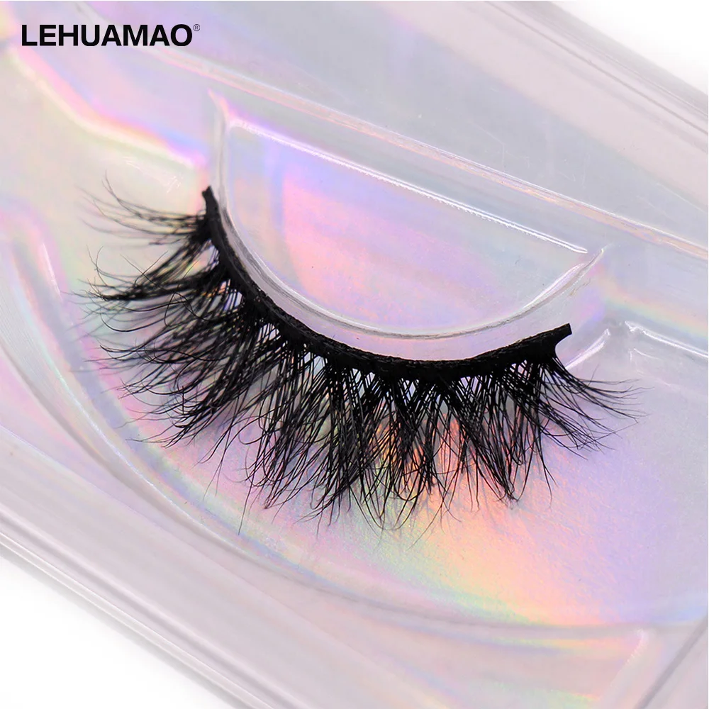 LEHUAMAO eyelashes makeup 3d mink lashes natural short mink eyelashes natural lashes wispy eye lashes maquillaje fake lashes