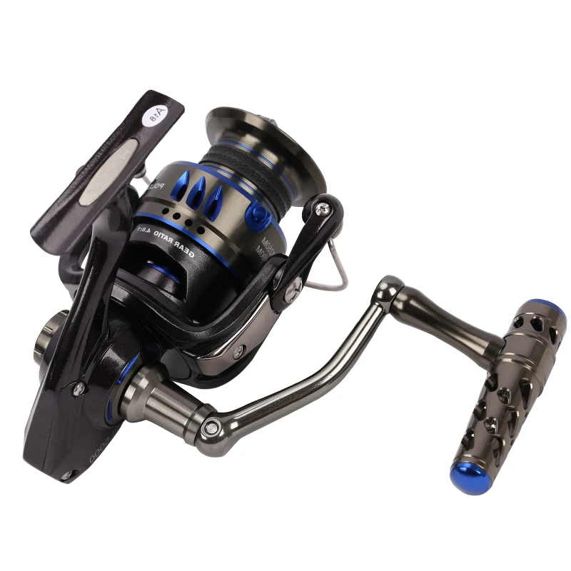 

Fishing Spinning Reel Saltwater Fishing Reel Carp Wedkarstwo Vessel 4.8:1 8 BB Rock Fishing Reel Spinning Coil Trolling Wheel