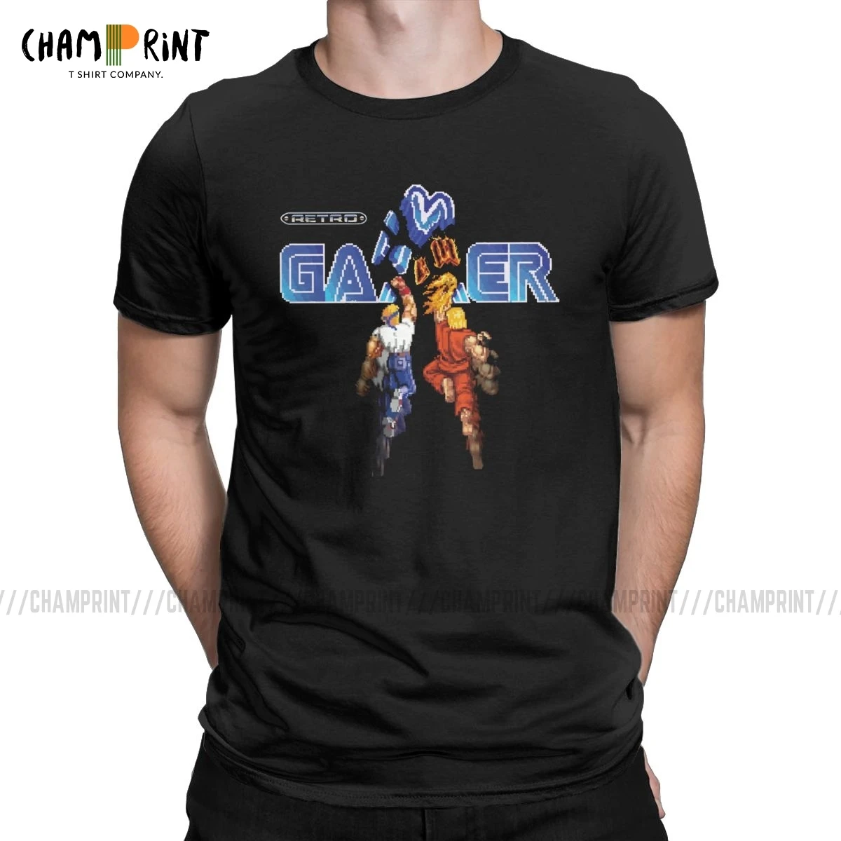 Streets Of Rage Genesis Vintage Game Men T Shirt Leisure Tees Short Sleeve Round Collar T-Shirts 100% Cotton Big Size Tops