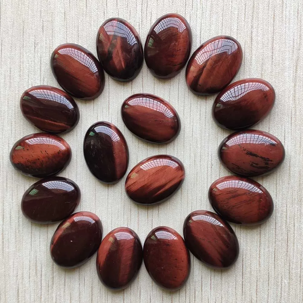 Natural red tiger eye stone oval CAB CABOCHON beads 18x25mm for jewelry accessories making Wholesale 20pcs/lot free shipping