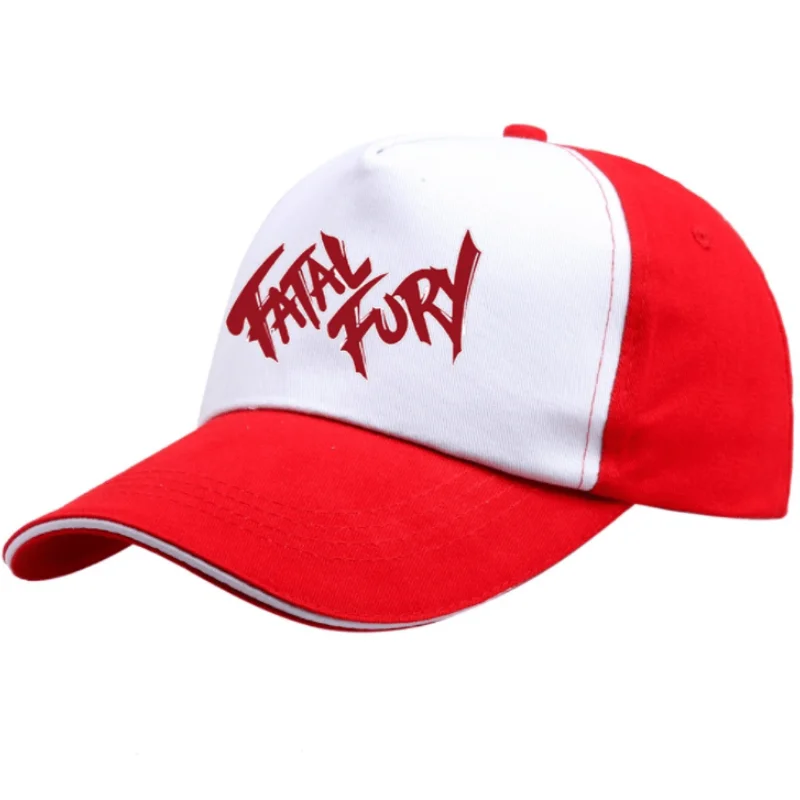 Anime game Cosplay hat truck driver Terry Bogard boxing hat pure cotton baseball hat cartoon boxer summer NET hat sunshade hat