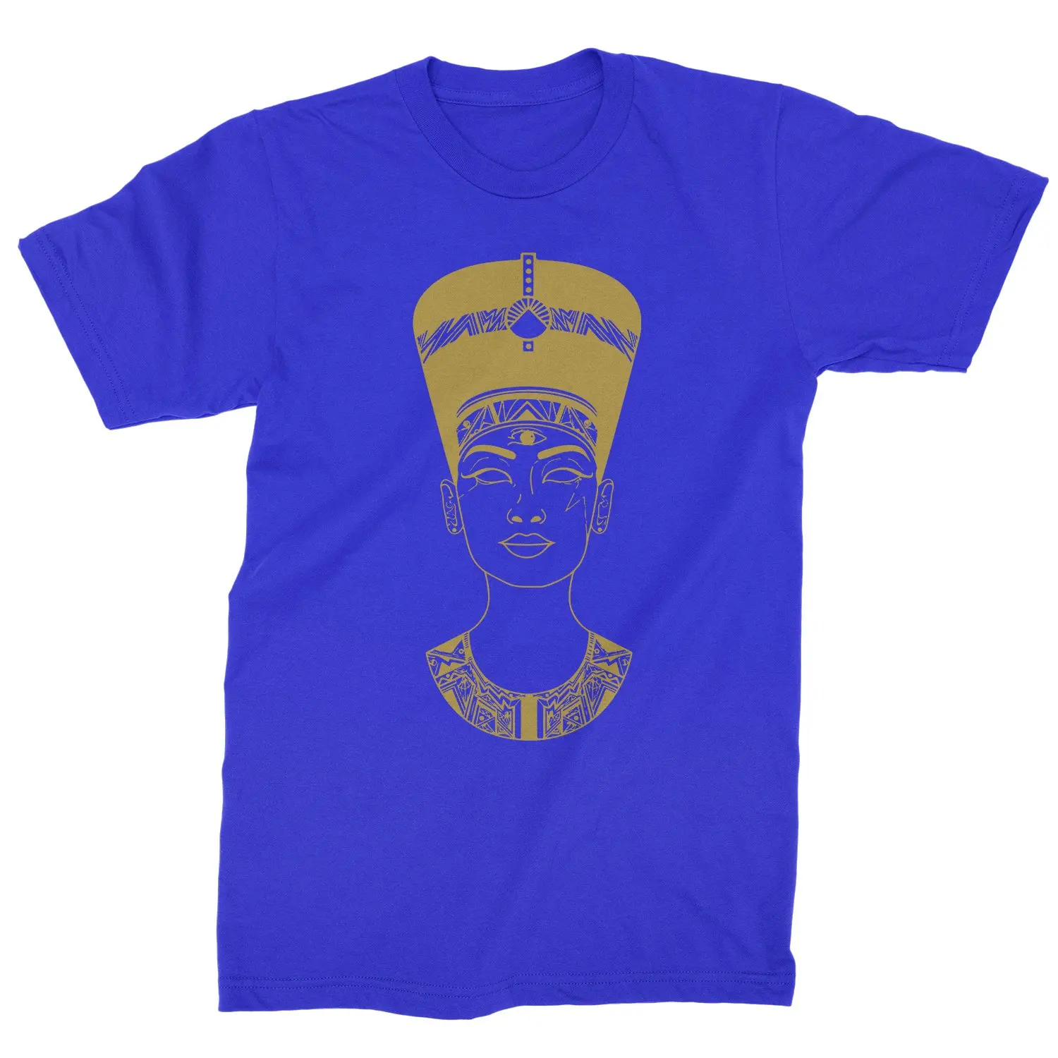 Nefertiti Egyptian Queen Men's T-Shirt Summer Cotton Short Sleeve O-Neck Unisex T Shirt New S-3XL
