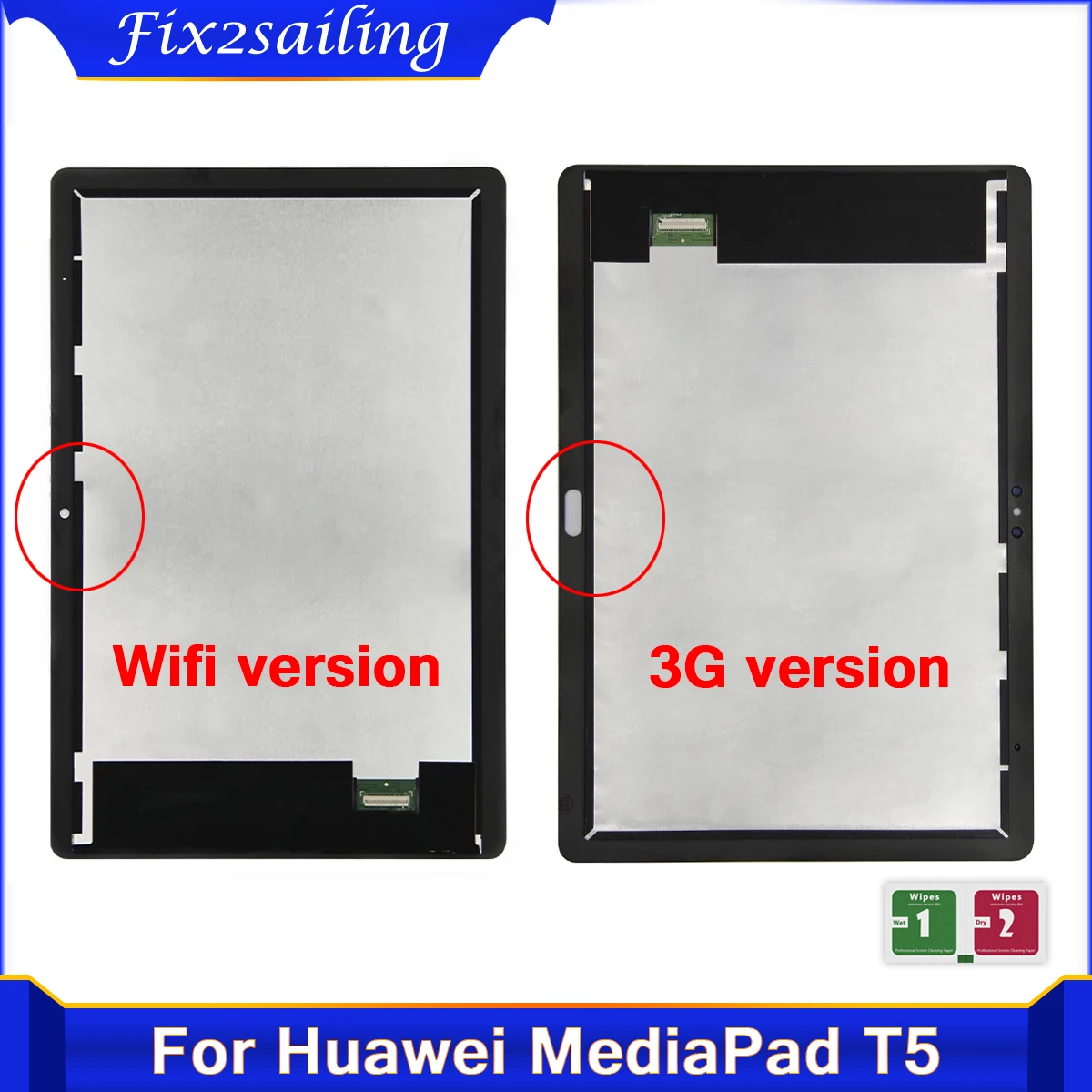 10.1'' High Quality LCD For Huawei MediaPad T5 10 AGS2-L09 AGS2-W09 AGS2-L03 AGS2-W19 Display Touch Screen Digitizer Assembly
