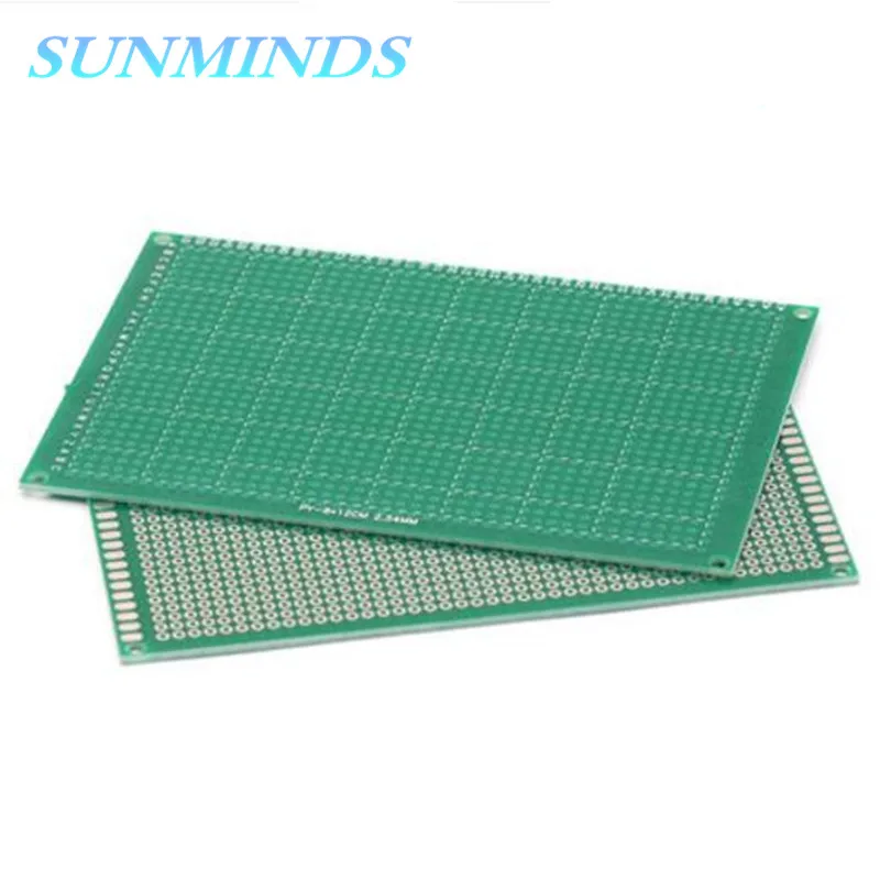 4pcs 8x12cm Single Side Copper Prototype PCB 8*12cm Universal Printed Circuit Board Fiberglass Plate