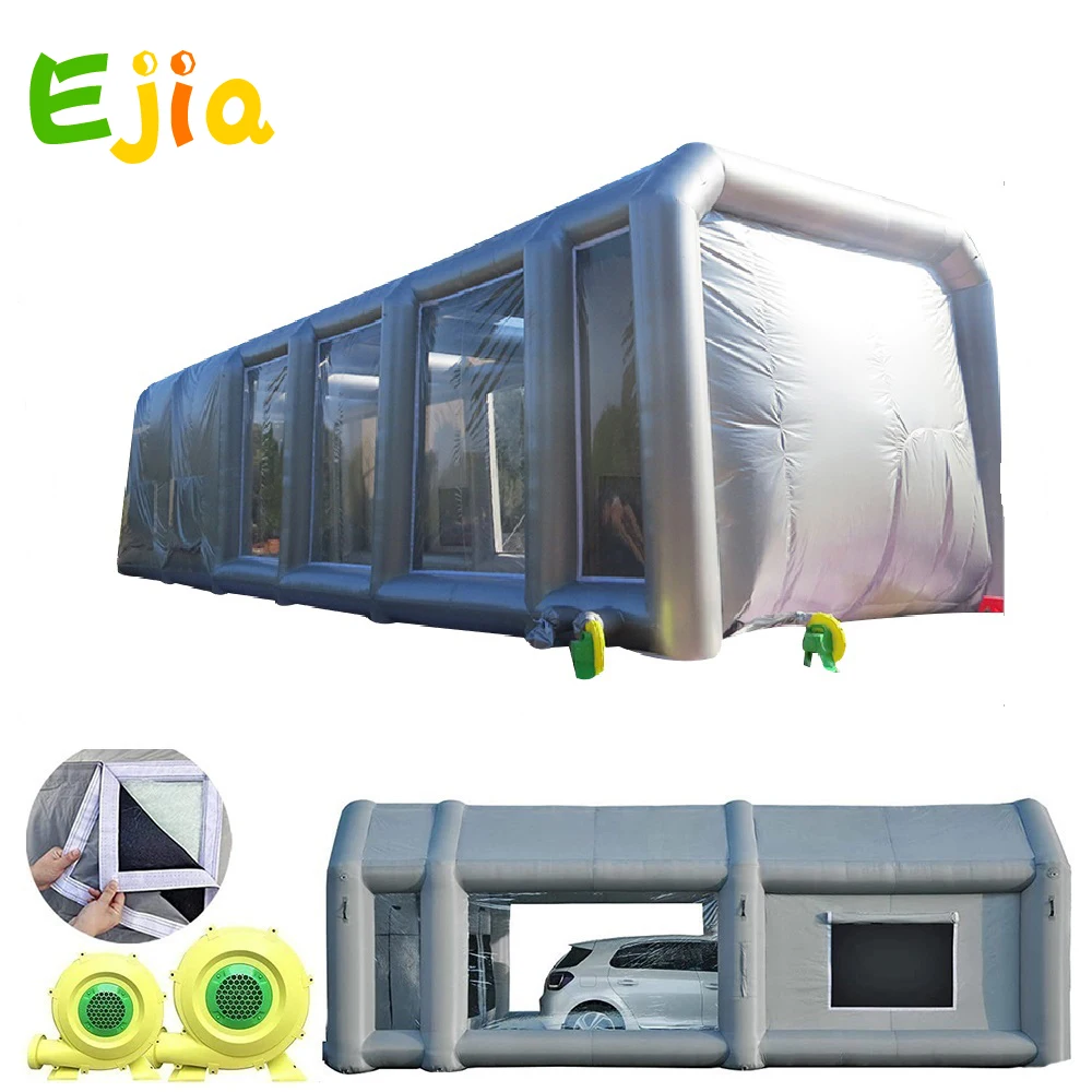 

Automobile Inflatable Giant Car Workstation Spray Paint Booth Tan Spray Painting Booths For Cars