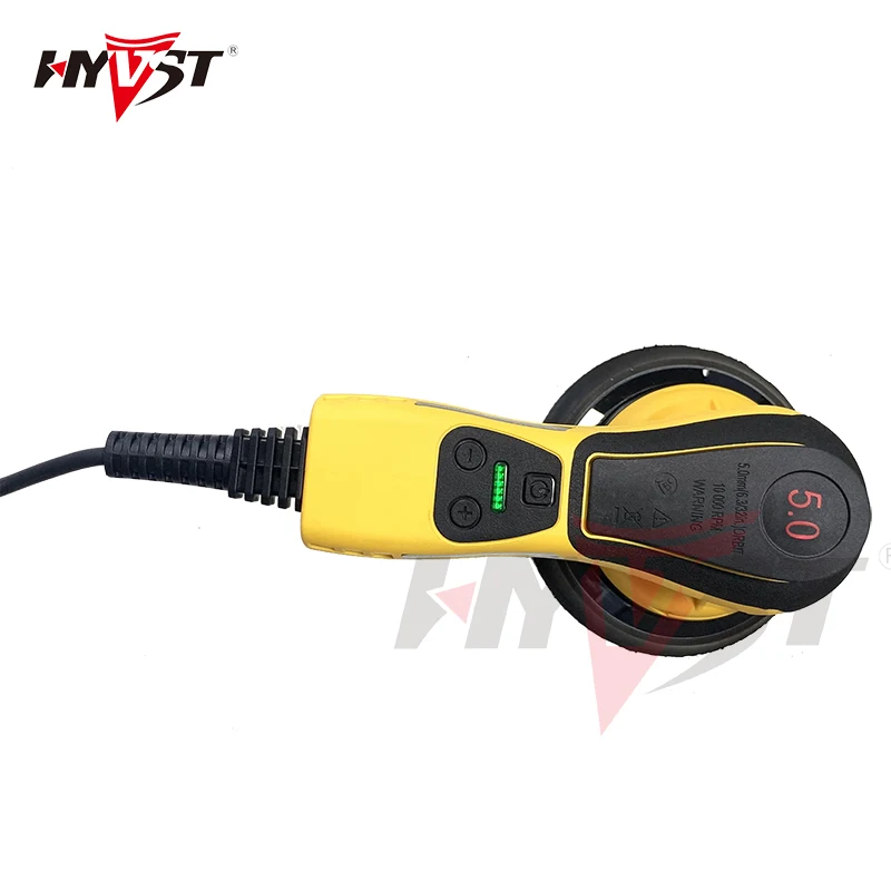 HYVST Multi-function Random Orbital Sander Brushless Variable Speed Corded Orbital Sanders For FinishingCorners Car,wood 350W