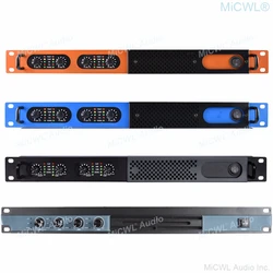 MiCWL 6400W Digital Powe Amplifier Pro 4 Channel 6400 Watt AMP For Stage Studio DJ Karaoke Drive Large 4 Speaker