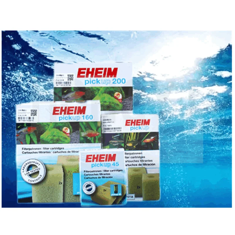 

2 pieces/lot EHEIM pickup low water level filter replace the cotton built-in filter special cotton pickup45/60/160/200