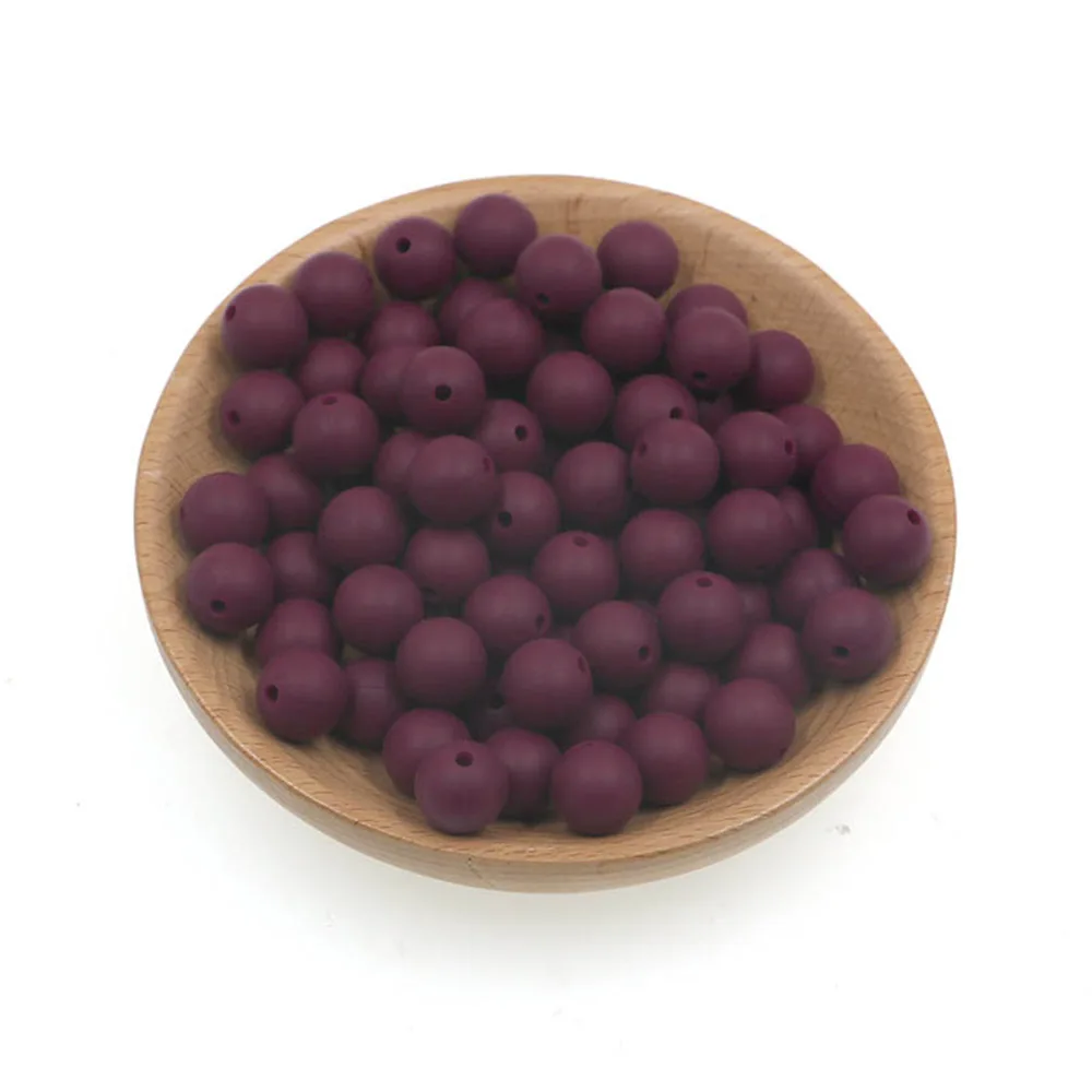 Kovict 9mm Round Silicone Beads 100/200/500/1000Pcs For Jewelry Making DIY Necklace Bracelet Earrings Etc Handmade Accessories image 3