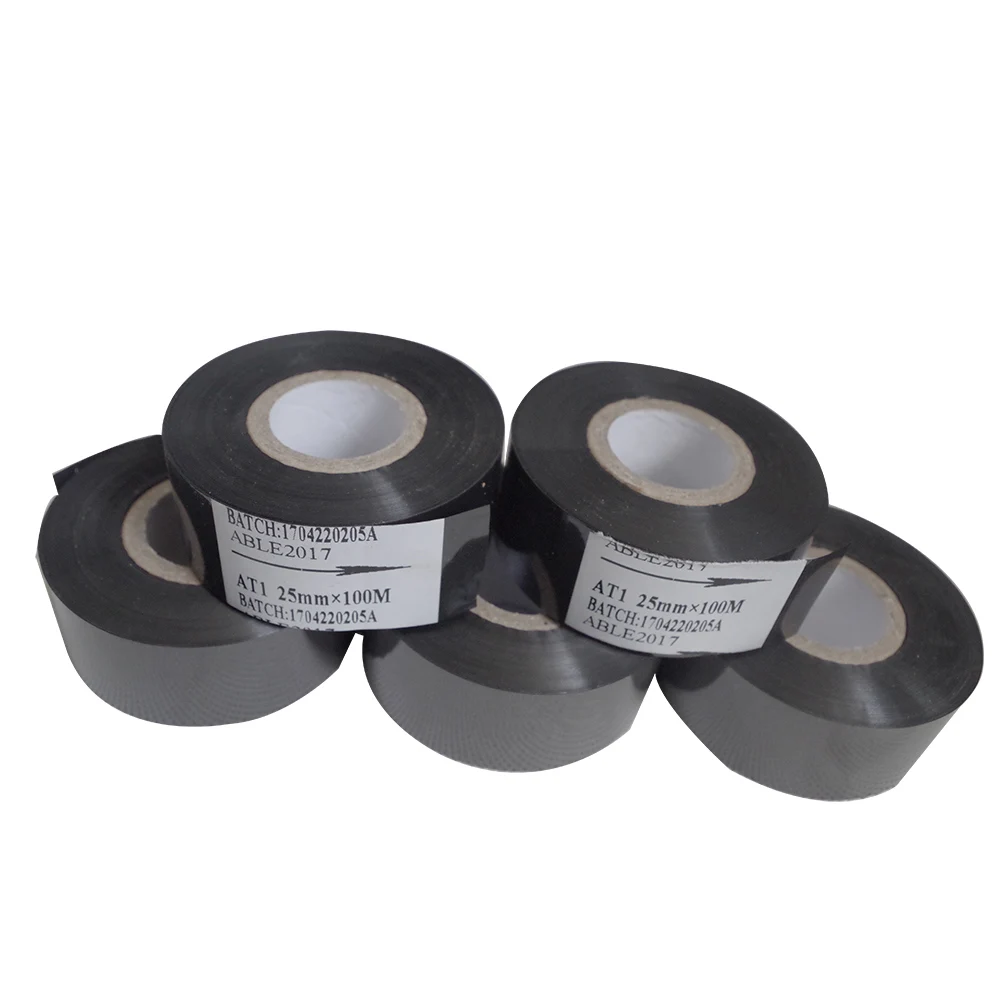 Black color thermal ribbon for ribbon coding machine