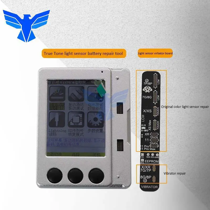 OSS True Tone TOUCH SCREEN vibratore sensore di luce scatola di riparazione programmatore batteria dati cuffie Tester W13 Prov3 aggiunto 12 serie