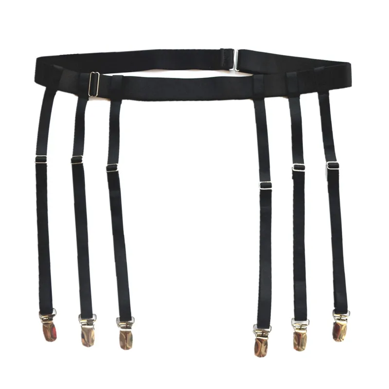 Why the Six-Strap Women Adjustable Black Suspender Waist Garter Belt is the  Perfect Choice for Lingerie and Clubwear