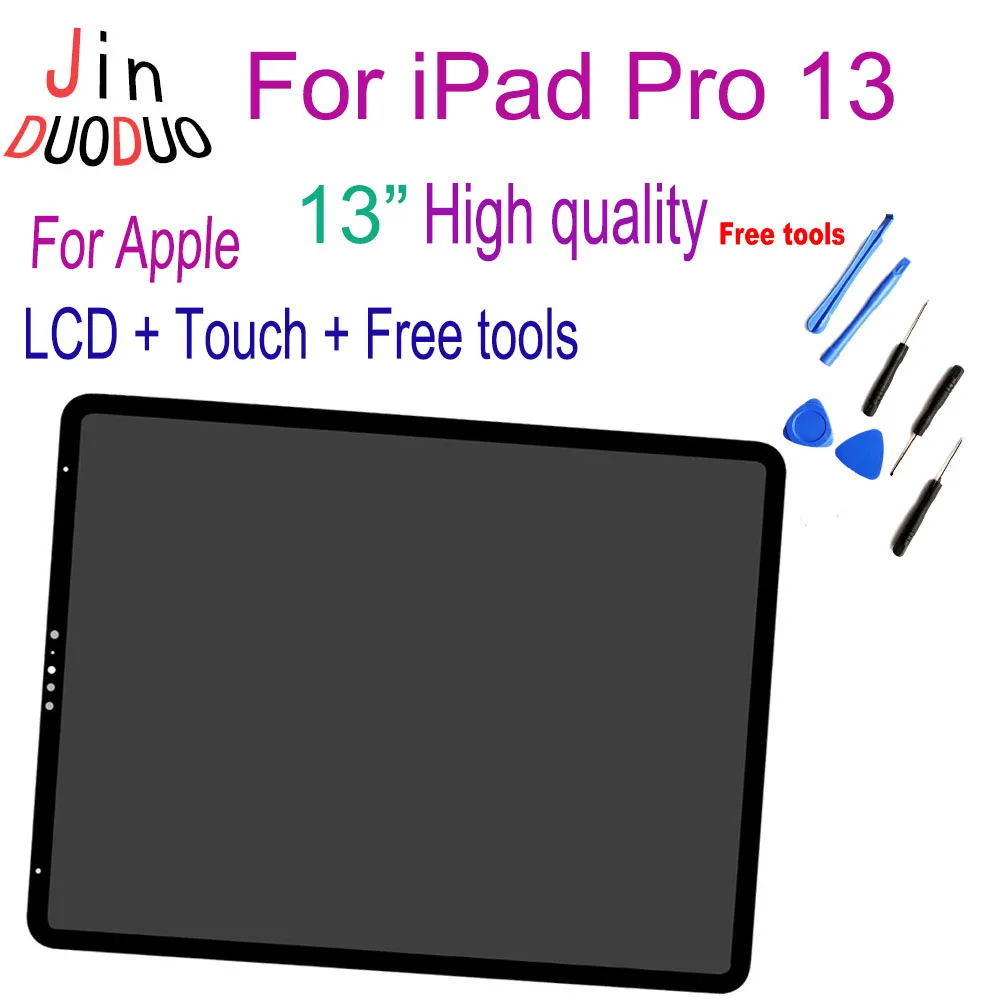 Super AMOLED For iPad Pro 13 LCD Display Touch Screen Digitizer For iPad Pro 13 LCD Pro 13 A2229 A2233 A2069 A2232