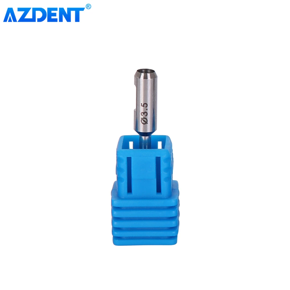 AZDENT 1PC Dental Implant Bone Terphine Bur Tissue Punch Planting Dentistry Tools Dentist Stainless Steel Surgical Instrument