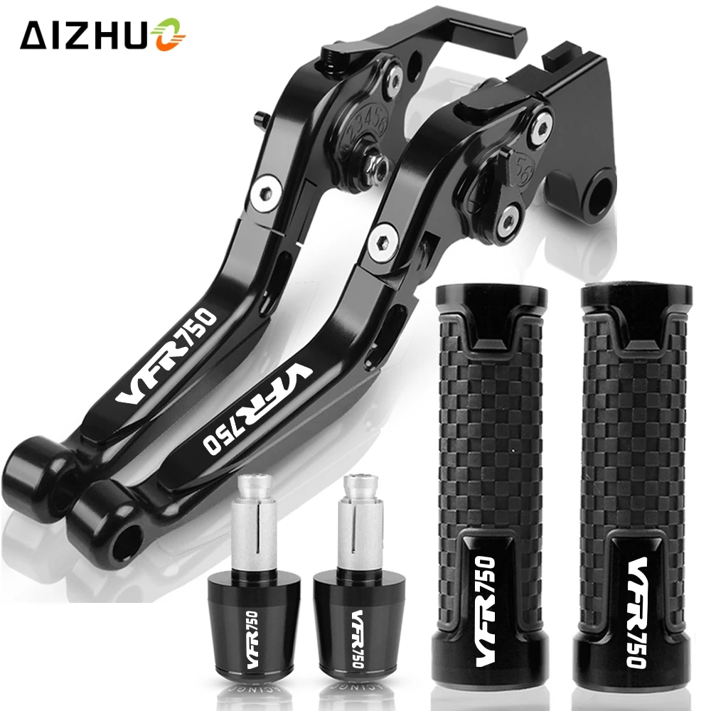 Handle Bar Adjustable FOR HONDA VFR750/F/R 1986-1998 1990 1995 97 Motorcycle Folding Brake Clutch Levers CNC VFR 750 Extendable