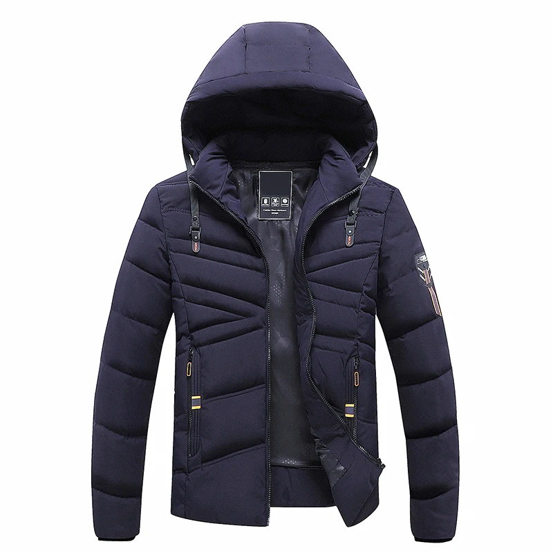 Men Winter Parka 2022 New Hot Windproof Hooded Warm Thick Jacket Parkas Coat Men Autumn Brand Outwear Fashion Casual Parka Men