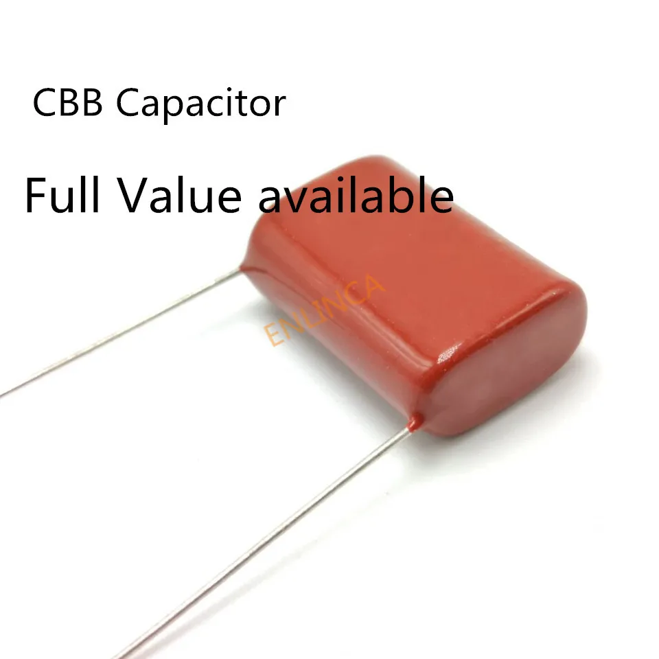 10pcs/lot Original CBB 103J 630V 10NF 0.01UF P10mm Metallized Film Capacitor 103 630V