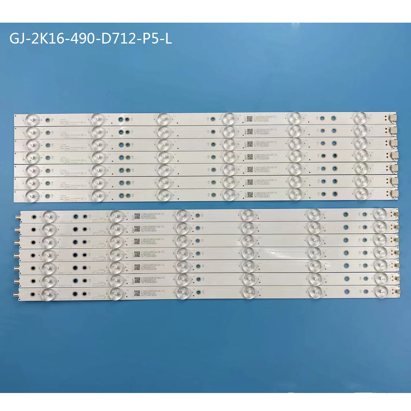 Bande de rétroéclairage LED, 12 lampes, 49PUS6401, 12, 49PFS5531, 12, 49PUT6400, 49PUT6101, 12, 49HFL5010T, 12 49PFT4909, 12