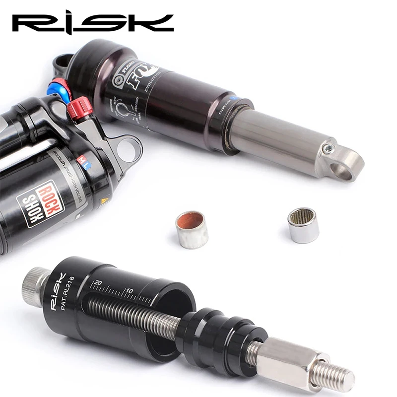 RISK Bike Shock Absorber Bushing Install/Removal Tool Kit For FOX Rockshox CCDB DU MTB Bicycle Rear Shocks Repair Tools MTB